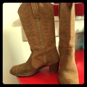 Suede Capezio Cowgirl boots